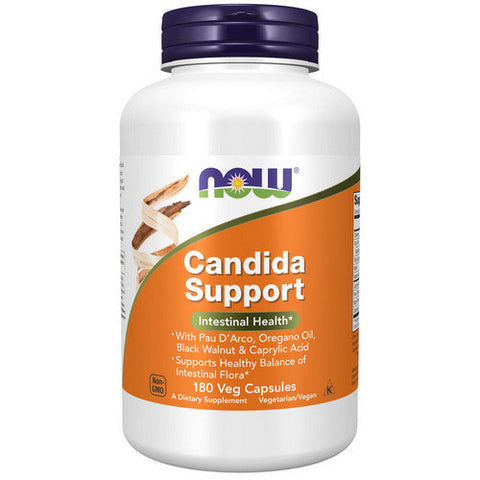 Now Foods, Candida Support, 180 Veg Caps Now Foods