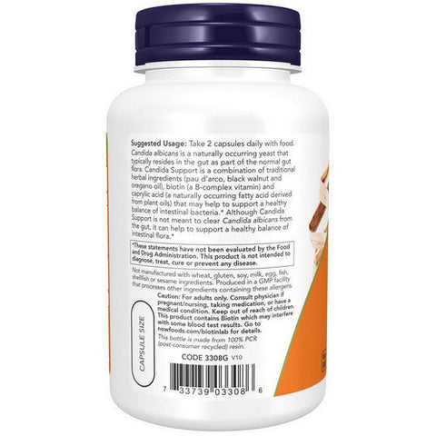 Now Foods, Candida Support, 90 Vcaps Now Foods