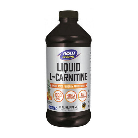 Now Foods, L-Carnitine, Liquid Tropical Punch 16 OZ Now Foods