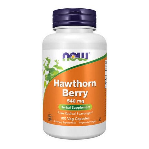 Now Foods, Hawthorn Berry, 540 mg, 100 Caps Now Foods