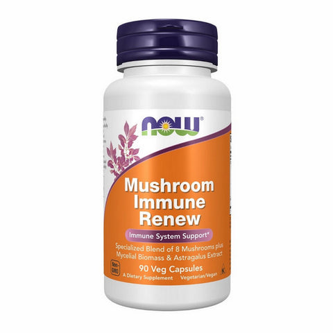 Now Foods, Mushroom Immune Renew, 90 Veg Caps Now Foods