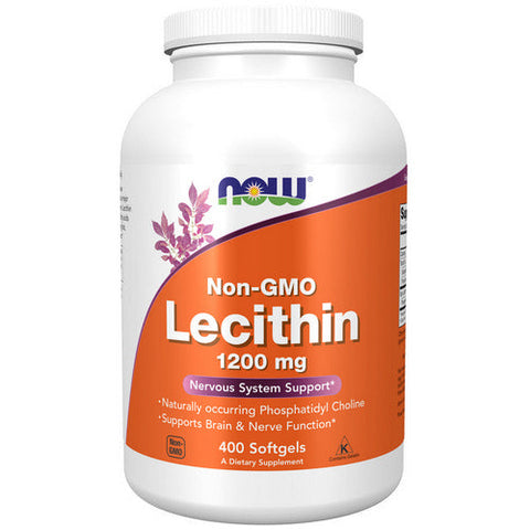 Now Foods, Lecithin, 1200 mg, 400 Sgels Now Foods