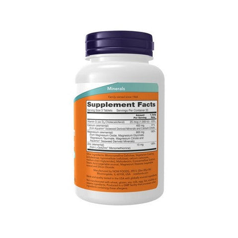 Now Foods, Magnesium & Calcium, 100 Tabs Now Foods