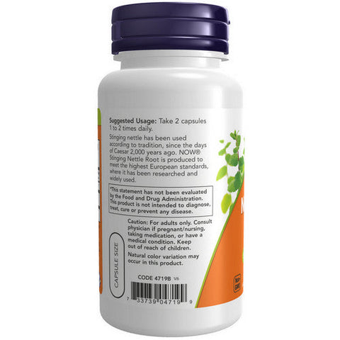 Now Foods, Stinging  Nettle Root Extract, 250 mg, 90 Veg Caps Now Foods