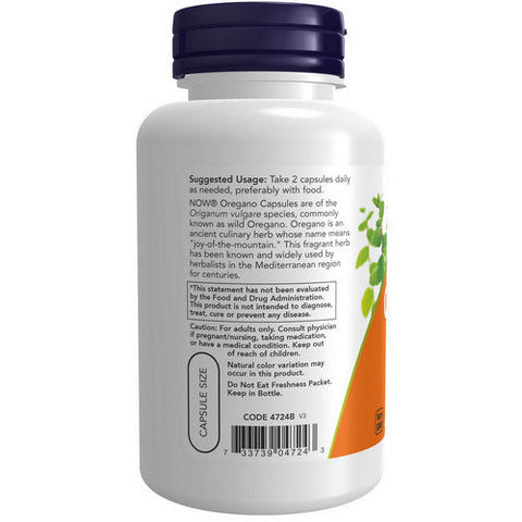 Now Foods, Oregano, 450 mg, 100 Caps Now Foods
