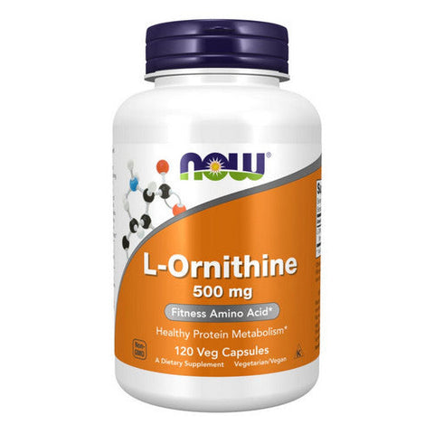 Now Foods, L-Ornithine, 500 mg, 120 Caps Now Foods