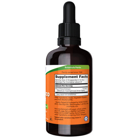 Now Foods, Pau D'Arco Extract, 2 Oz Now Foods