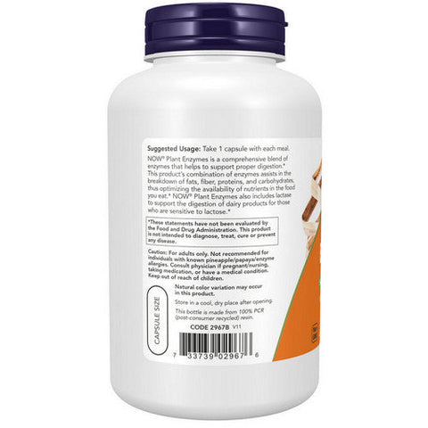 Now Foods, Plant Enzyme, 240 Vcaps Now Foods