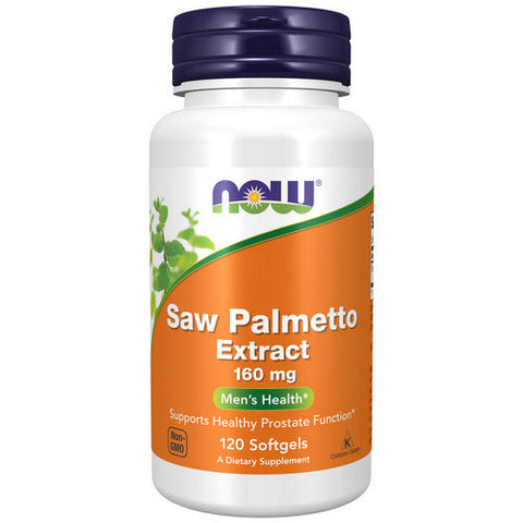 Now Foods, Saw Palmetto, 160 mg, 120 Softgels Now Foods