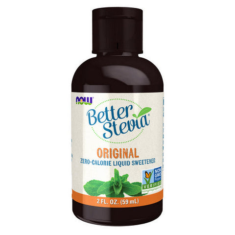Now Foods, Better Stevia Liquid Original, 2 oz Now Foods