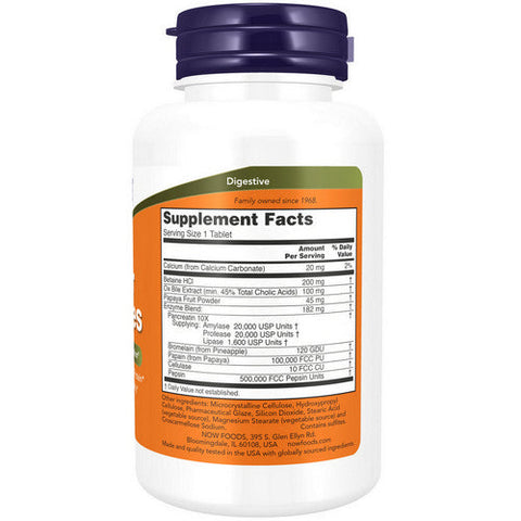 Now Foods, Super Enzymes, 90 Tabs Now Foods