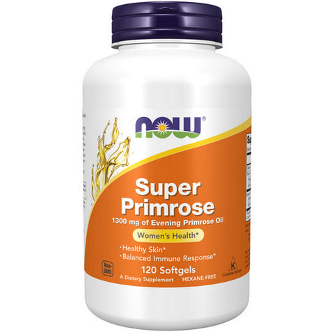 Now Foods, Super Primrose, 1300 mg, 120 Softgels Now Foods