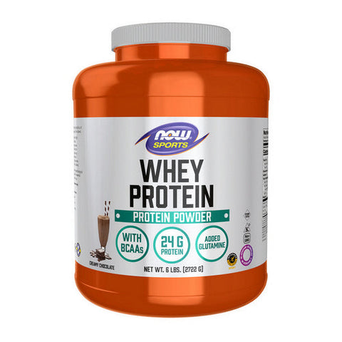 Now Foods, Whey Protein, Dutch Chocolate, 6 lbs Now Foods