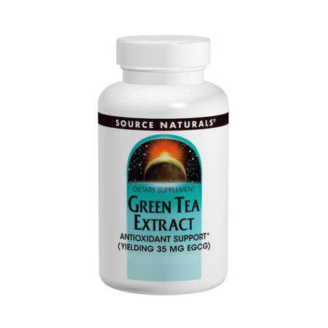 Source Naturals, Green Tea, 100 MG, Extract 120 Tabs Source Naturals