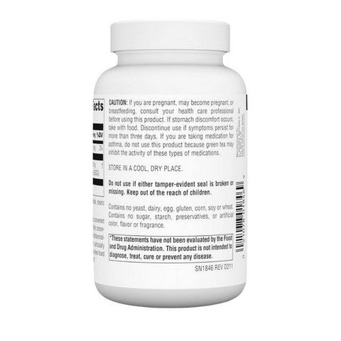 Source Naturals, Green Tea, 500 mg, Extract 120 Tabs Source Naturals