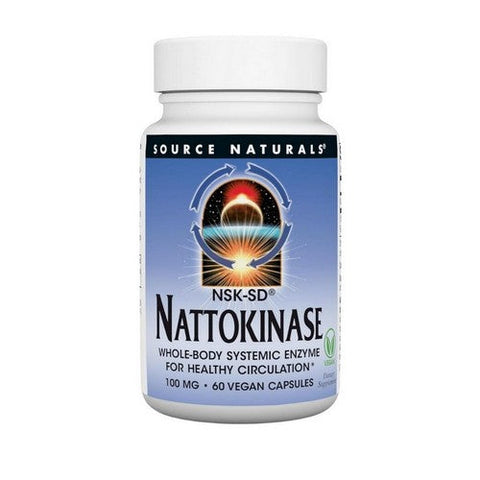 Source Naturals, Nsk-Sd Nattokinase, 100 mg, 60 Caps Source Naturals