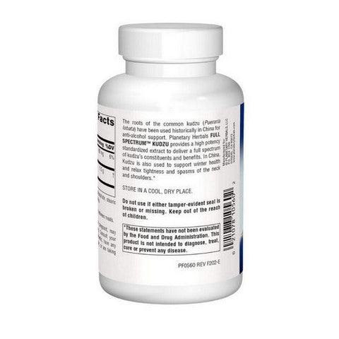 Planetary Herbals, Full Spectrum Kudzu, 750 Mg, 120 Tabs Planetary Herbals
