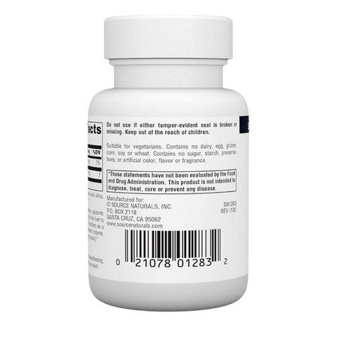 Source Naturals, Reduced Glutathione, 250 mg, 60 Tabs Source Naturals