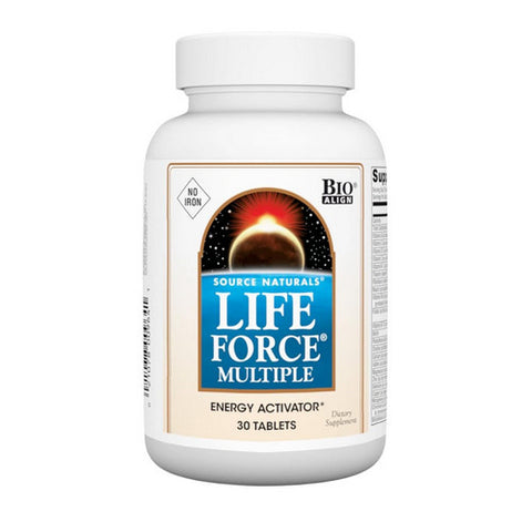 Source Naturals, Life Force Multiple-No Iron, 30 Tabs Source Naturals