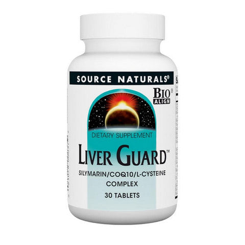 Source Naturals, Liver Guard NAC Silymarin/ CoQ 10, 30 Tabs Source Naturals