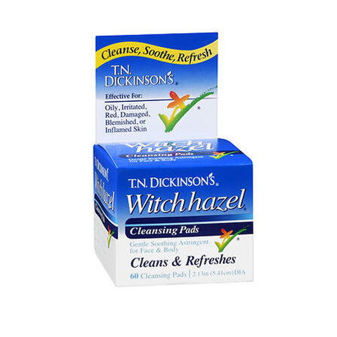 T.N. Dickinson's, T.N. Dickinson's Witch Hazel Cleansing Pads, 60 Ct T.N. Dickinson's