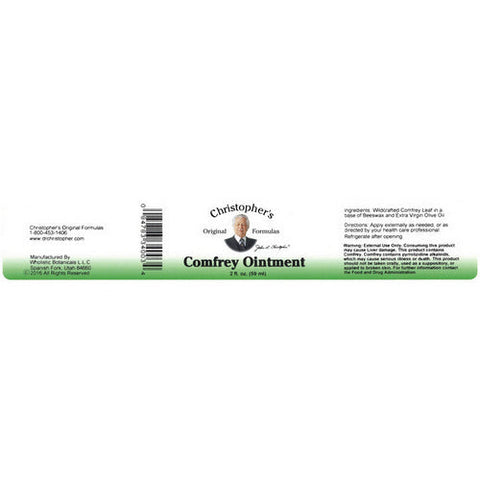 Dr. Christophers Formulas, Original Formulas Comfrey Ointment, 2 Oz Dr. Christophers Formulas