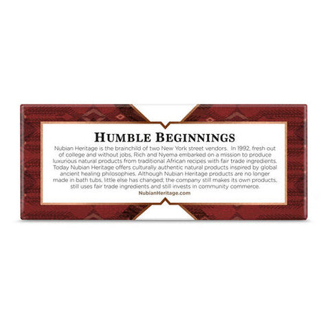 Nubian Heritage, Bar Soap, Honey & Black Seed , 5 Oz Nubian Heritage