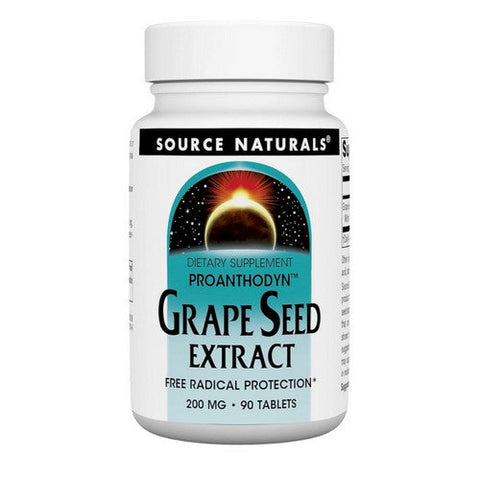 Source Naturals, Proanthodyn, 200 MG, 90 Tabs Source Naturals