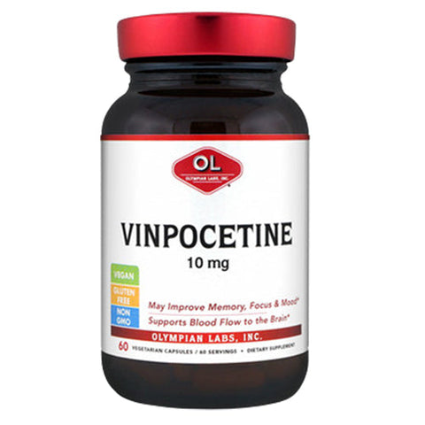 Olympian Labs, Vinpocetine, 10 mg, 60 Capsules Olympian Labs