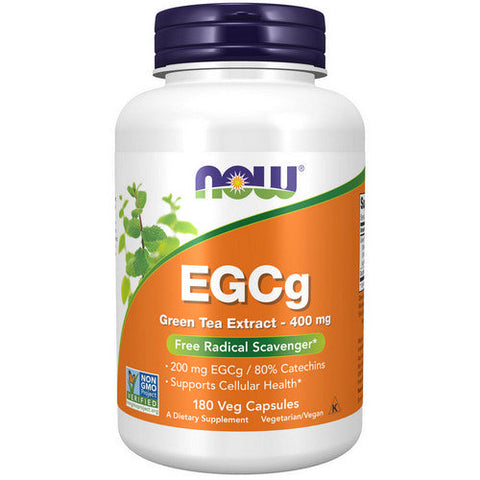 Now Foods, EGCg Green Tea Extract, 400 mg, 180 Vcaps Now Foods