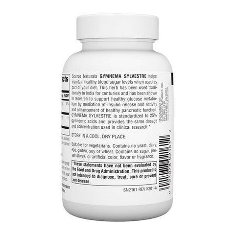 Source Naturals, Gymnema Sylvestre, 450 Mg, 120 tabs Source Naturals