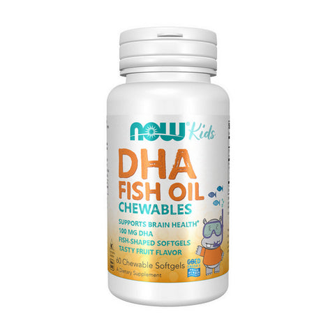 DHA Kids Chewable Softgels 60 Softgels by Now Foods