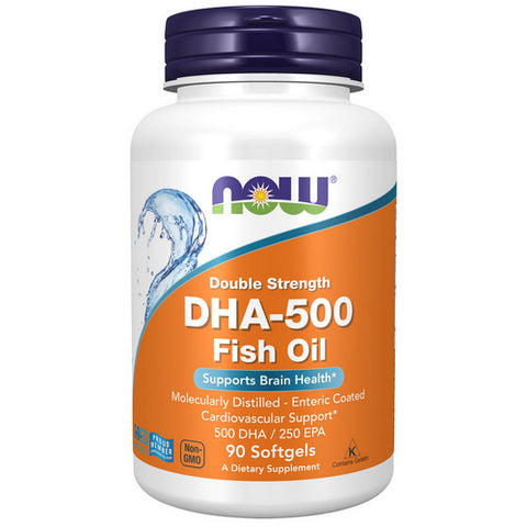 Now Foods, DHA-500 Double Strength, 90 Softgels Now Foods