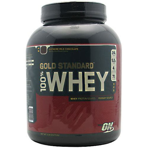 Optimum Nutrition, 100% Whey Gold, Extreme Chocolate 5.0 lb Optimum Nutrition