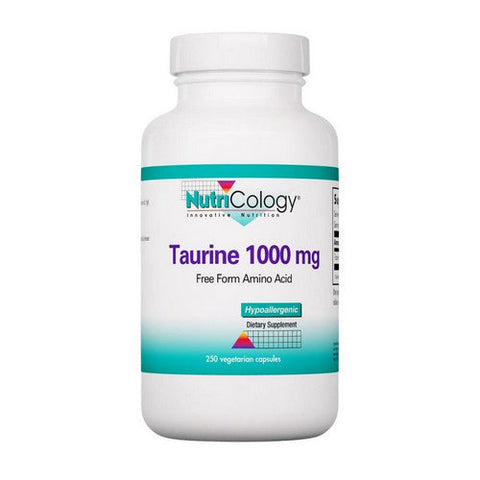Nutricology/ Allergy Research Group, Taurine, 1000 Mg, 250 Caps Nutricology/ Allergy Research Group