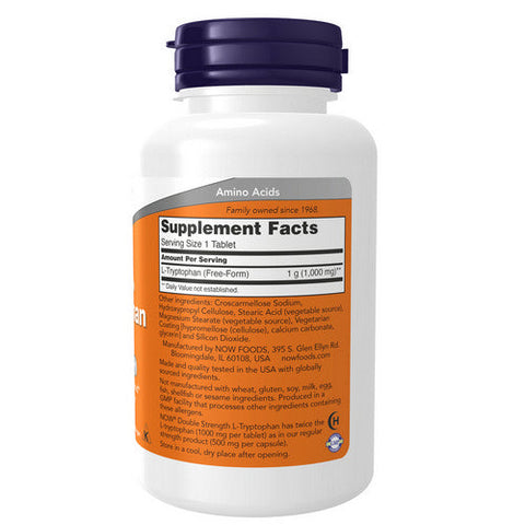 Now Foods, L-Tryptophan, 1000 mg, 60 Tabs Now Foods