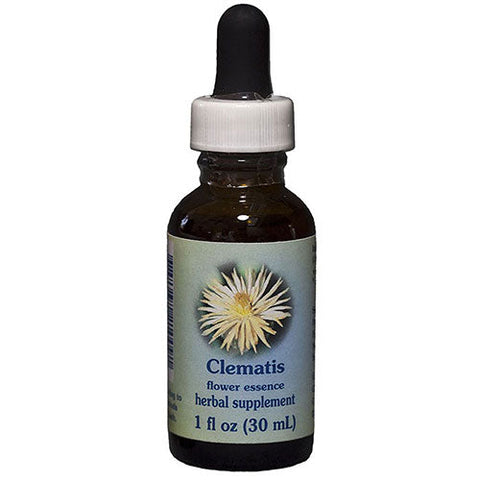 Flower Essence Services, Clematis Dropper, 1 oz Flower Essence Services