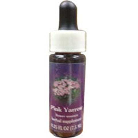 Flower Essence Services, Pink Yarrow Dropper, 0.25 oz Flower Essence Services