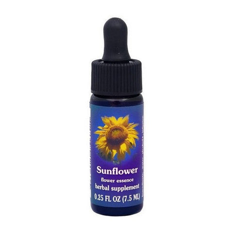 Flower Essence Services, Sunflower Dropper, 0.25 oz Flower Essence Services