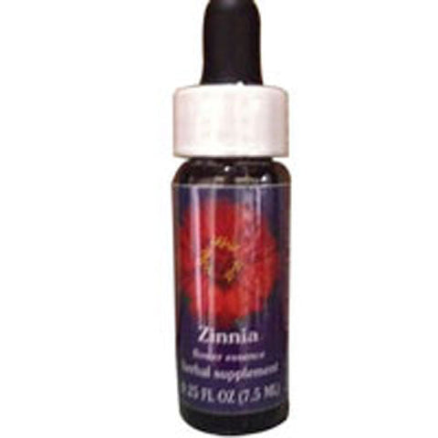 Flower Essence Services, Zinnia Dropper, 1 oz Flower Essence Services