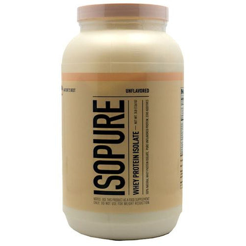 Nature's Best, Isopure Natural Low Carb, Unflavored 3 LB Nature's Best