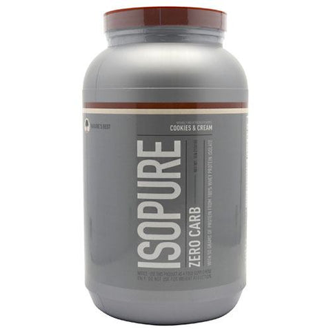 Nature's Best, Zero Carb Isopure, 3 lb Nature's Best