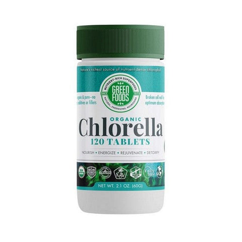 Green Foods Corporation, Organic Chlorella, 500mg, 120 Tabs Green Foods Corporation