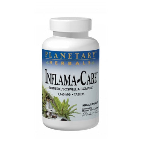 Planetary Herbals, Inflama-Care, 1165mg, 60 Tabs Planetary Herbals