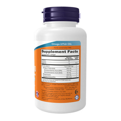 Now Foods, Neptune Krill Oil, 1000 mg, 60 Softgels Now Foods