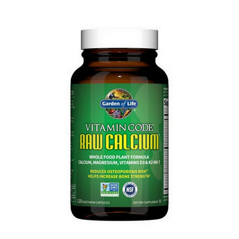 Garden of Life, Vitamin Code, Raw Calcium 120 Caps Garden of Life