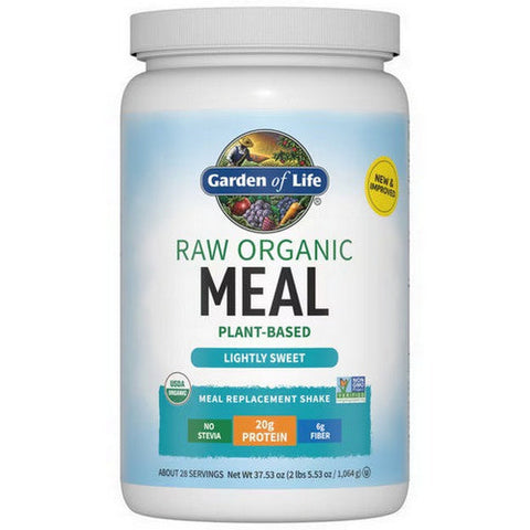 Garden of Life, Raw Organic Meal Lightly Sweet, 37.53 Oz Garden of Life