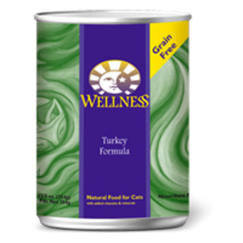 Wellness, Canned Cat Recipes, Turkey 5.5 oz Wellness