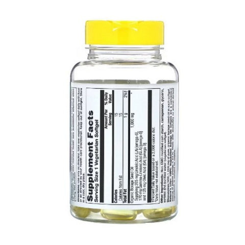 Health From The Sun, Vegetarian Borage Oil, 60 ct Health From The Sun