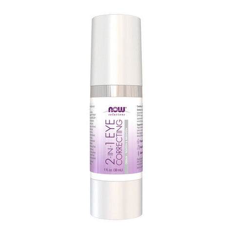 Now Foods, 2 in 1 Correcting Eye Cream, 1 oz Now Foods